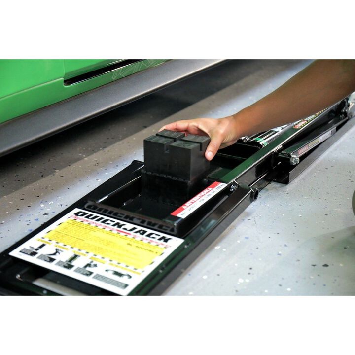 QuickJack 4 Inch x 3 Inch x 3 Inch Urethane Rubber Pinch-Weld Block - 4 Pack, large image number 3