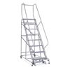 Cotterman Series 1000 8 Step X 26in W A6 Tread Step Ladder w/handrails, small image number 1