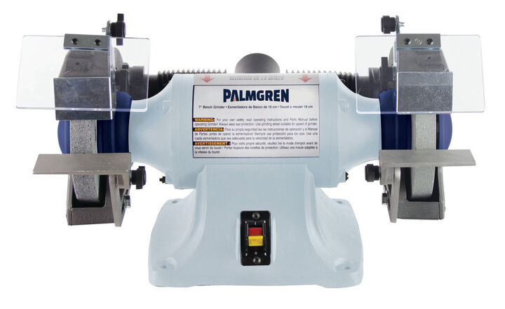 Palmgren 7 Inch Bench Grinder with Dust Collection