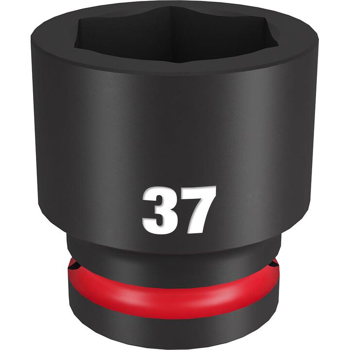 Milwaukee Impact Socket 3/4in Drive 37mm Standard 6 Point