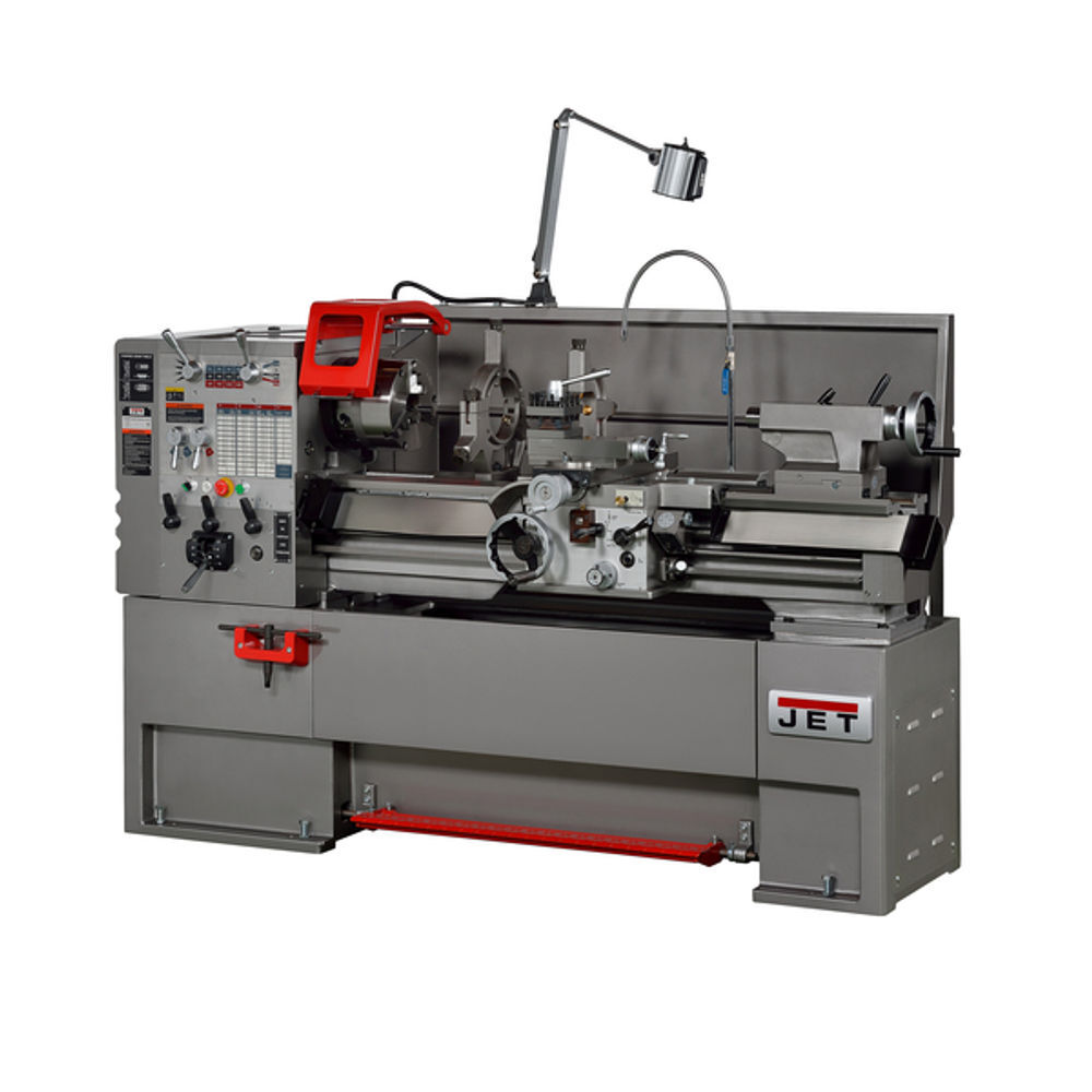 JET GH-1440ZX Large Spindle Bore Gear Head Lathe with Collet Closer, large image number 3