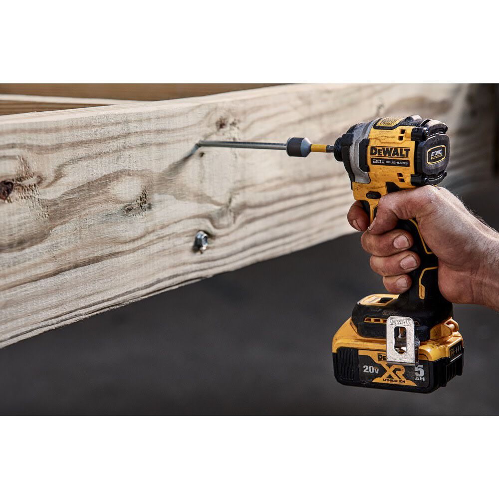 DEWALT 20V MAX Cordless Impact Driver Kit and 4.5 Inch/5 Inch Grinder Bundle, large image number 12