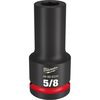 Milwaukee SHOCKWAVE Impact Duty Socket 3/4in Drive 5/8in Deep 6 Point, small image number 1