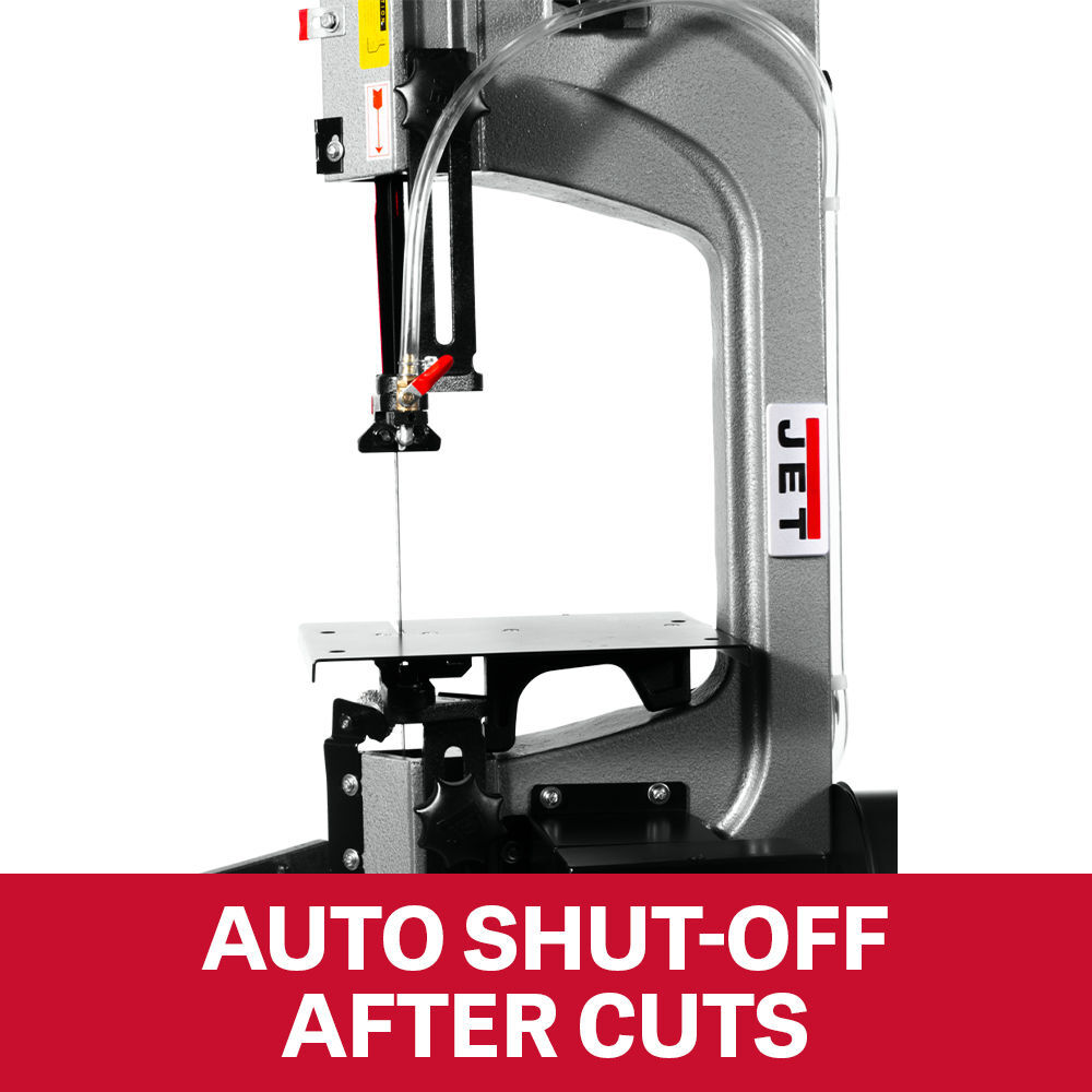 JET 7in x 12in Variable Speed Horizontal/Vertical Bandsaw Deluxe 1HP115V1Ph, large image number 2