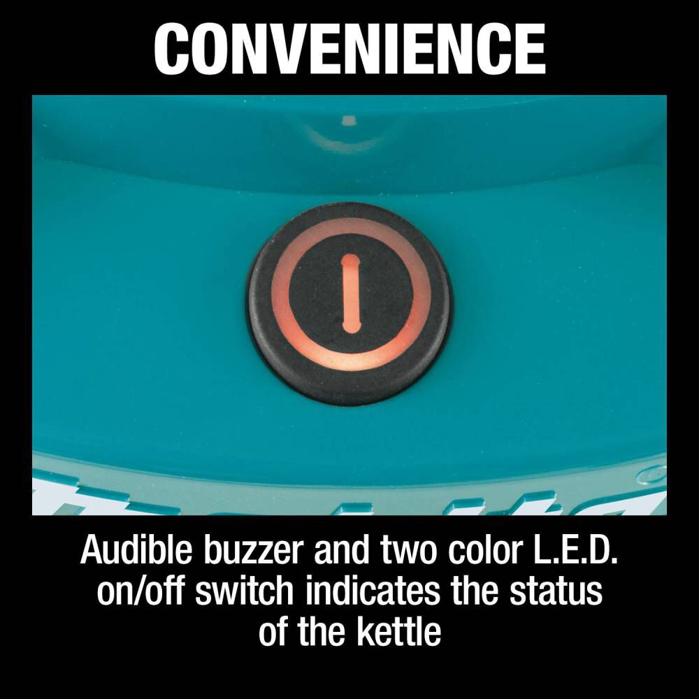Makita 18V X2 (36V) LXT Hot Water Kettle (Bare Tool), large image number 4