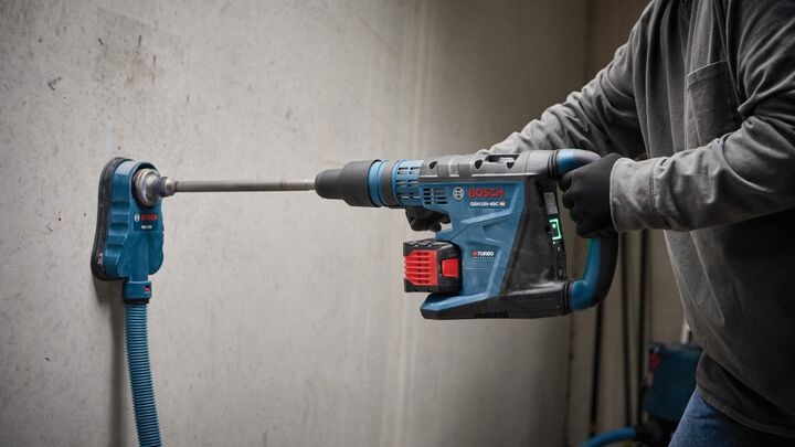 Bosch 18V Hitman Rotary Hammer SDS Max 1 5/8in PROFACTOR Kit, large image number 7