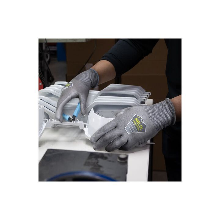 Hexarmor 18 Gauge Nylon Shell Cut-Resistant Gloves, Gray, 3X, large image number 5