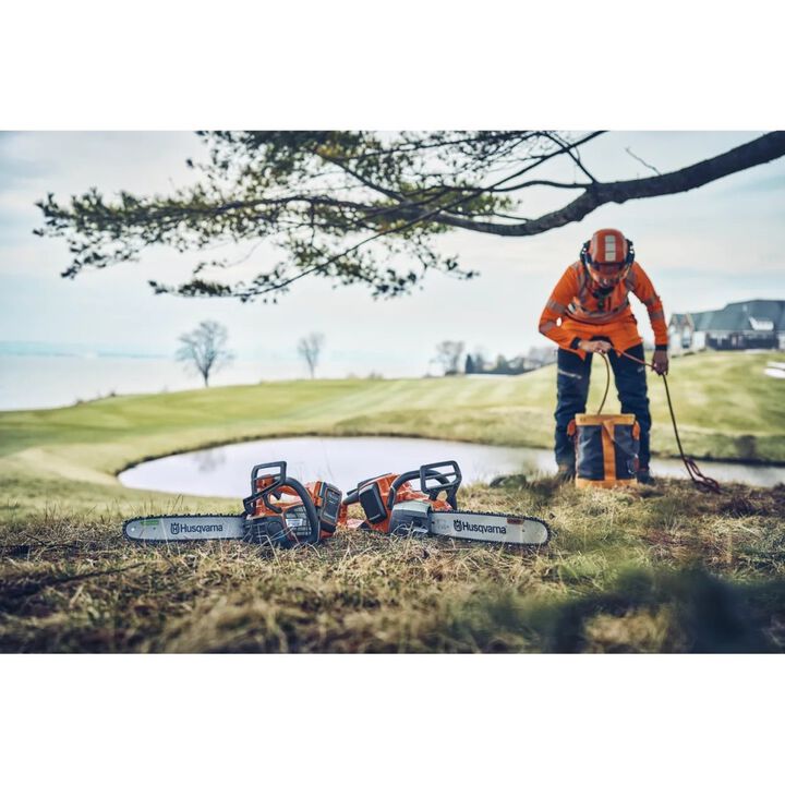 Husqvarna 542i XP 14 Inch Bar 36V Battery Rear Handle Chainsaw Cordless (Bare Tool), large image number 4