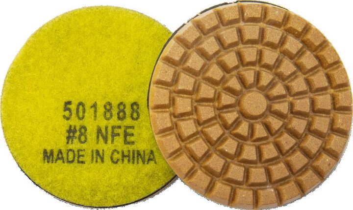 National Flooring Equipment Resin Bond Metal Grinding Disks - 1800-3000 Grit 3mm