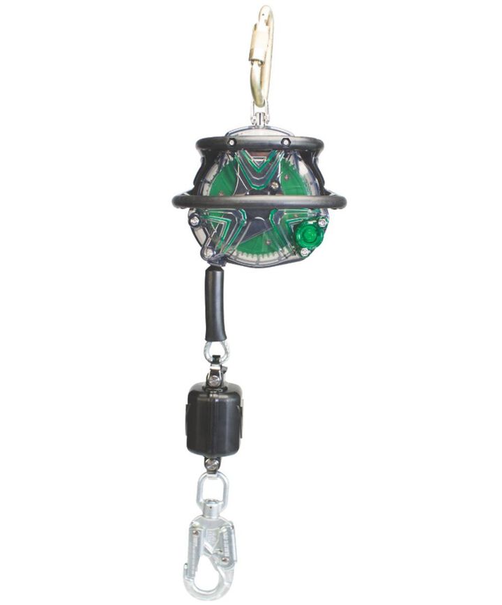 MSA Safety Works V-EDGE 30 Ft. Galvanized Steel Self-Retracting Lifeline