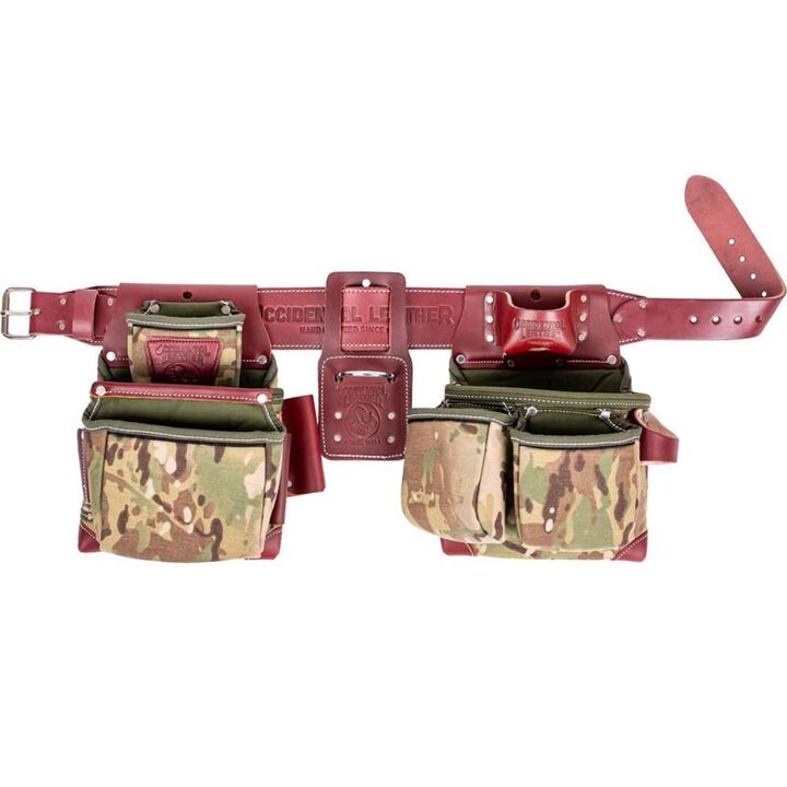 Occidental Leather Oxylights Framer Set with Double Outer Bags MultiCam and Oxy Red 2X