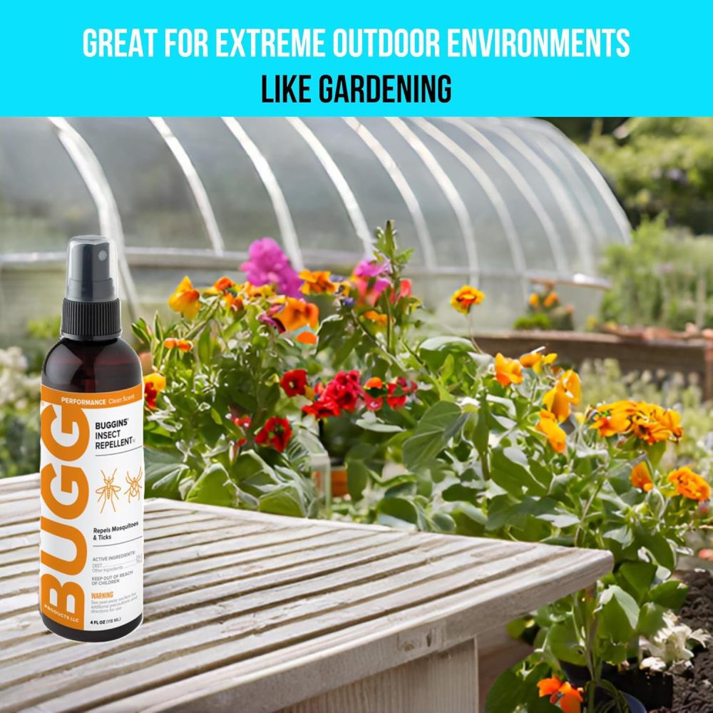 Buggins 4 Oz Pump Spray Performance Insect Repellent IV with 25 Percent Deet, 12 Pieces, large image number 5