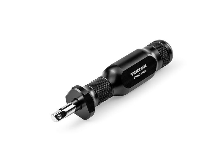 Tekton 1/4 Inch Drive x 5 Inch Aluminum Spinner Handle, Drive Square