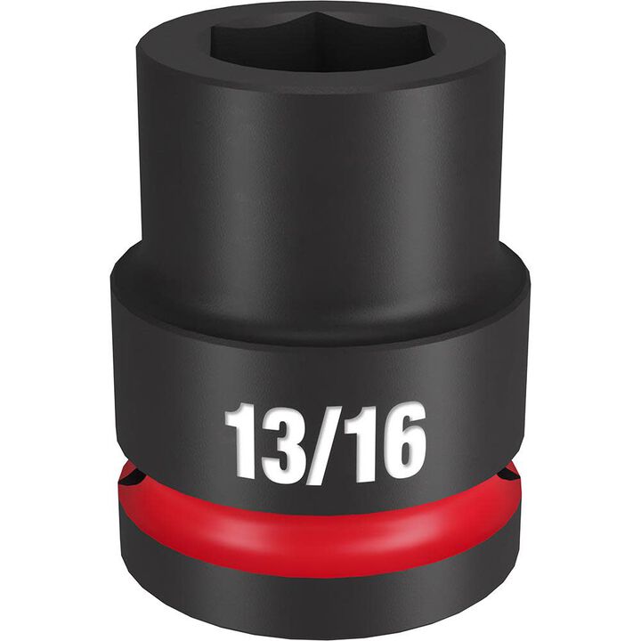Milwaukee Impact Socket 3/4in Drive 13/16in Standard 6 Point