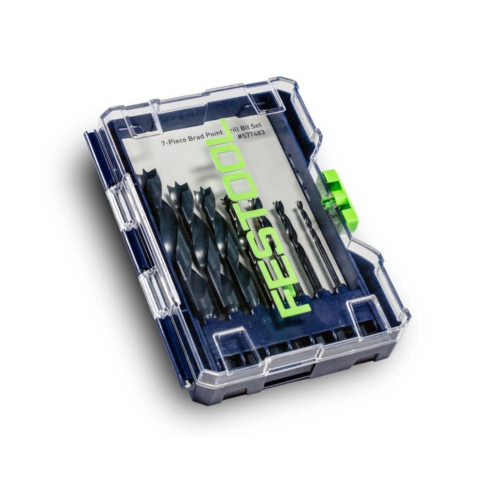 Festool Brad Point Drill Bit Set 7pc, large image number 2