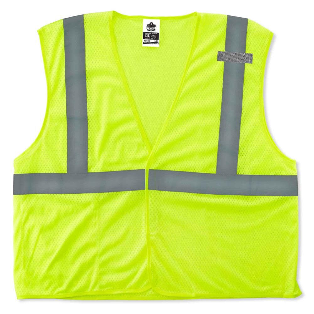 Ergodyne Glowear 8210HL Type R Class 2 Economy Mesh Vest - Large/XL, large image number 1