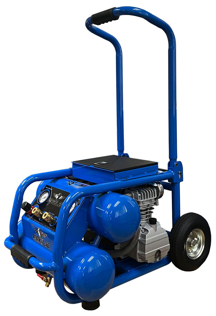 Eagle Compressor 3HP 5 Gallon Peak Twin Stack Air Compressor