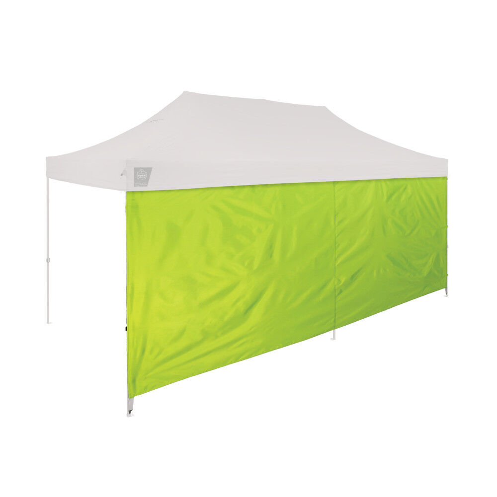 Ergodyne 10 Ft x 20 Ft Pop-Up Tent Sidewall Hi-Vis Green, large image number 1