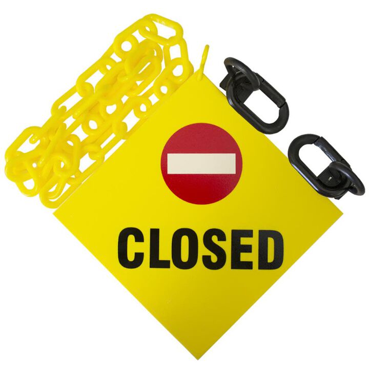 Mr Chain Sign Kit - for Use with Metal Door