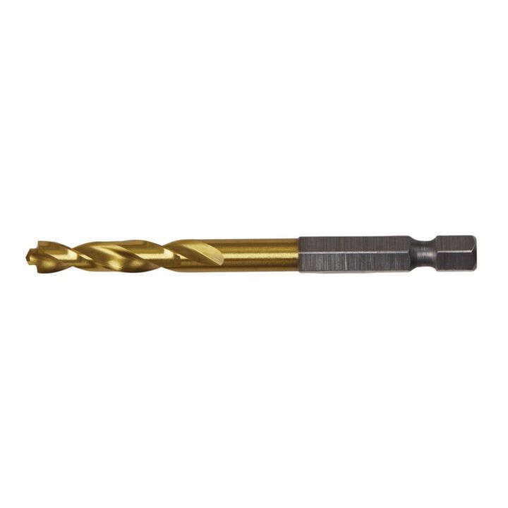 DEWALT Impact Ready Titanium Nitride Coated Drill Bit, 7/32 Inch