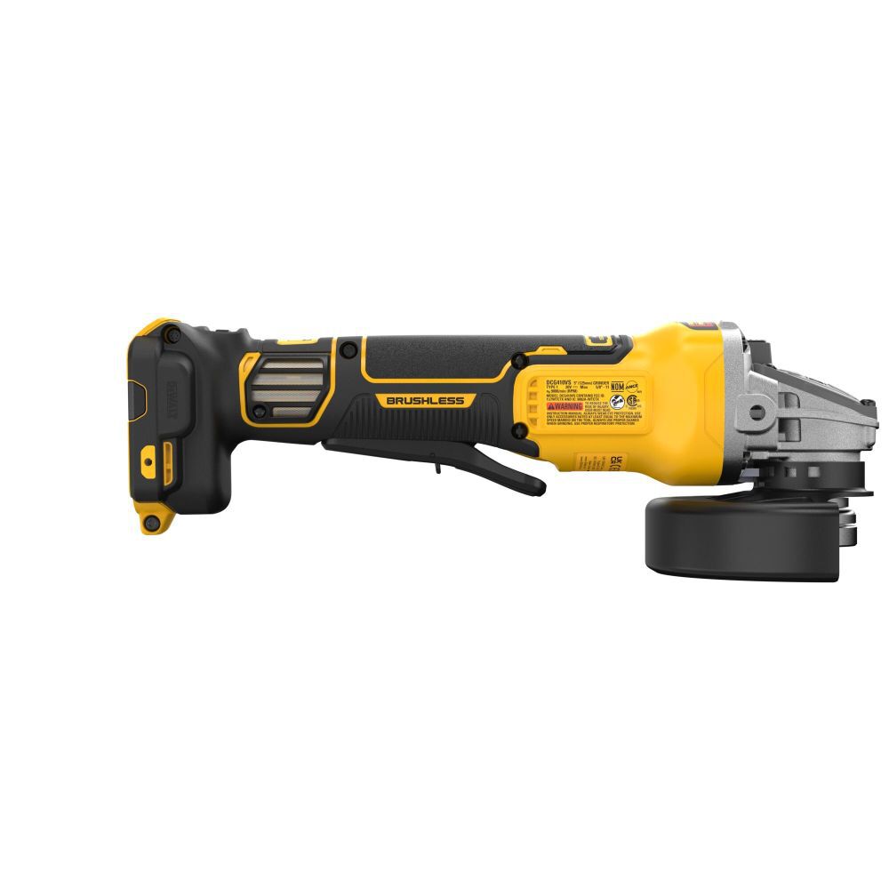 DEWALT 20V MAX XR 4-1/2 Inch - 5 Inch Grinder (Bare Tool), large image number 10