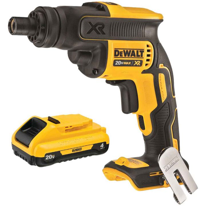 DEWALT 20V MAX XR Screwgun with 4Ah Battery Bundle