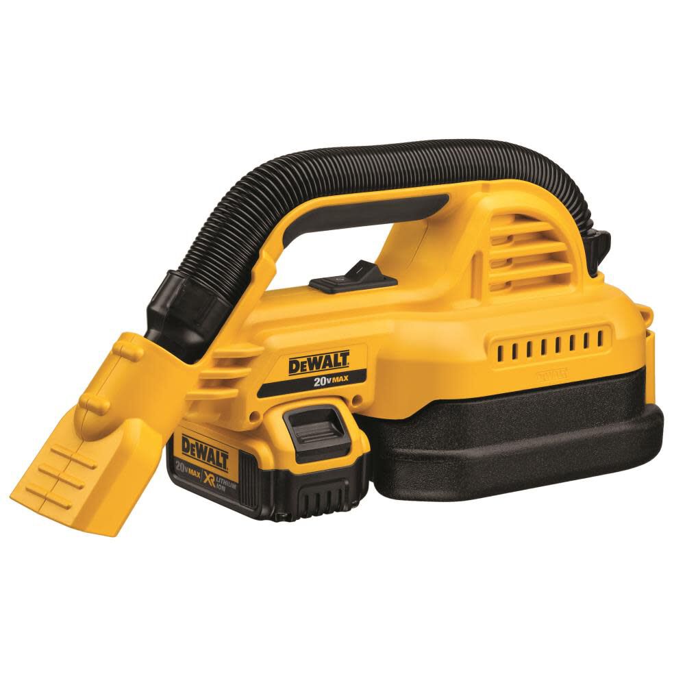 DEWALT 20 V MAX 1/2 Gallon Wet/Dry Portable Vac Kit, large image number 5
