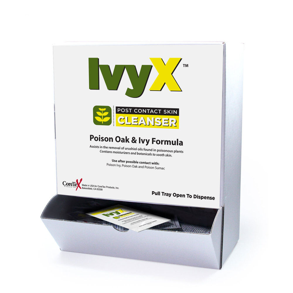 Aero Healthcare IvyX Post-Contact Cleanser Packets 50 Pieces, large image number 1