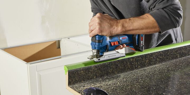 Bosch 18V Barrel-Grip Jig Saw (Bare Tool), Reconditioned, large image number 2
