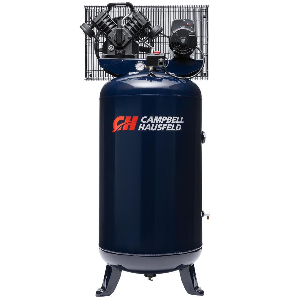 Campbell Hausfeld 80 Gallon 5 HP 16.1 CFM Vertical Stationary Air Compressor, large image number 1