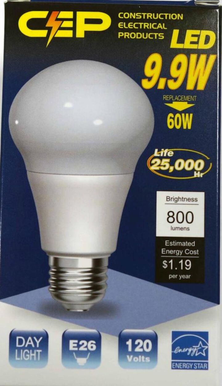 Construction Electrical Products 10W 800 Lumen E26 Impact Resistant Bulb