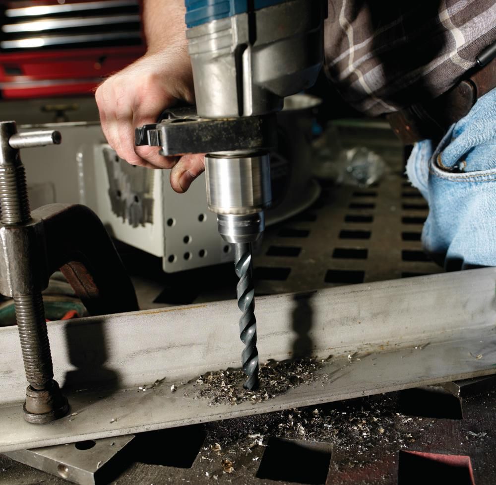 Bosch 1/2 Inch x 12 Inch Extra Length Aircraft Black Oxide Drill Bit, large image number 8