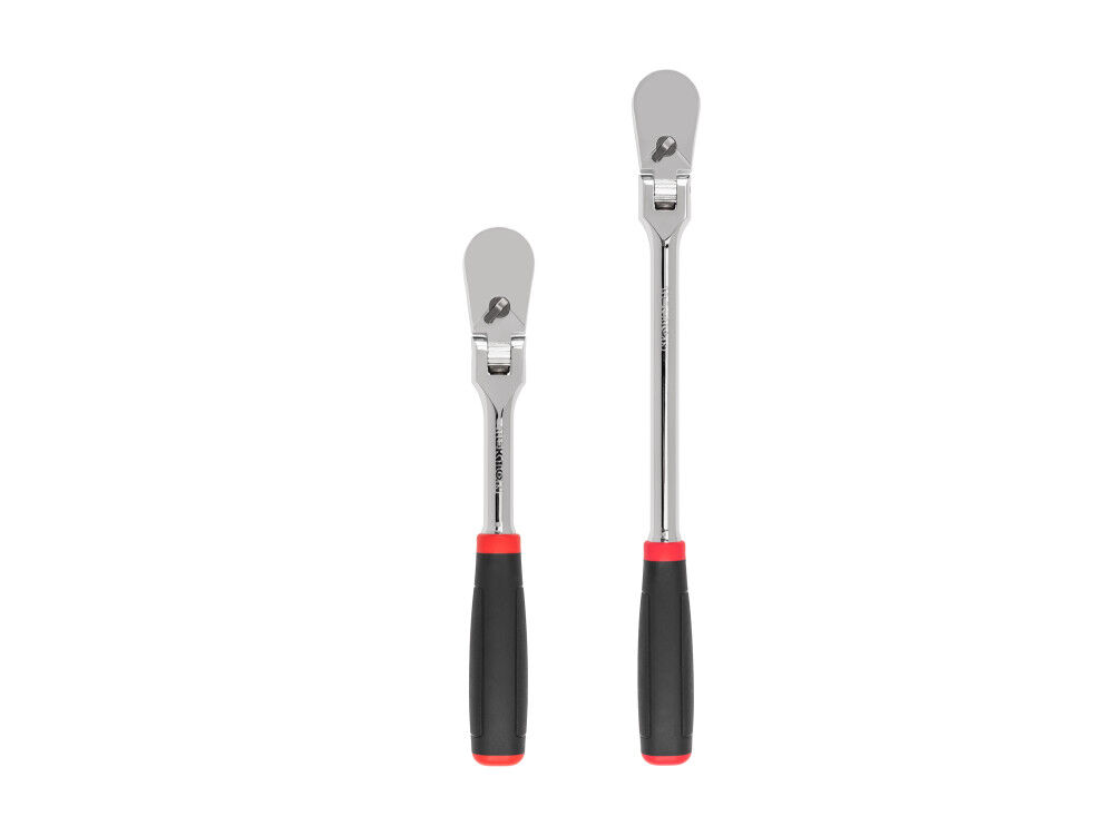 Tekton 1/2 Inch Flex Head Non-QR Comfort Grip Ratchet Set, 2 Pieces, large image number 1