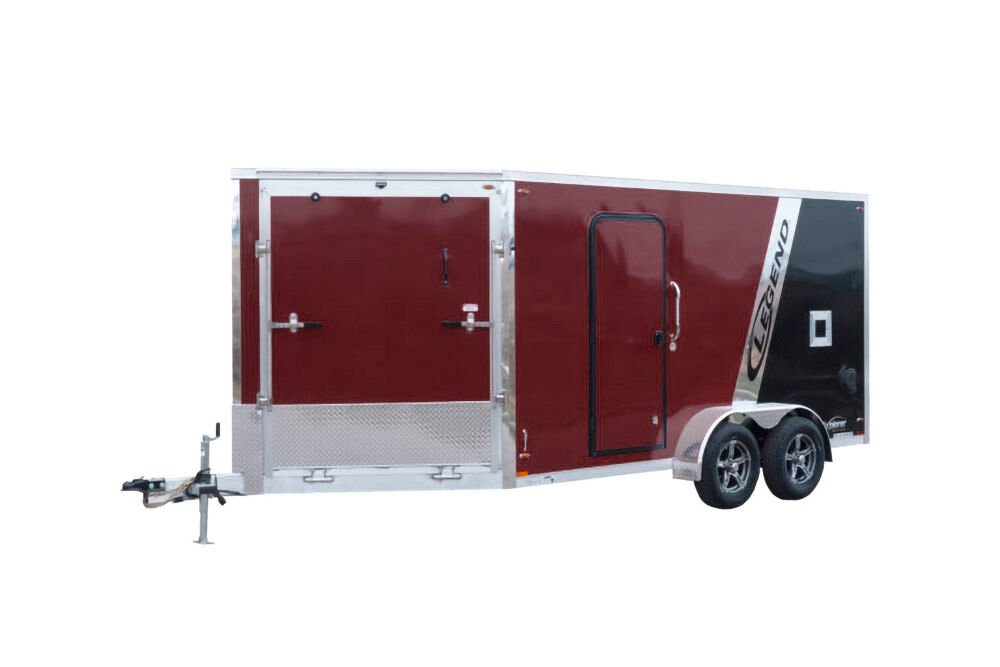 Legend Premium Trailers 19ft Legend Explorer Tandem Axle Snow/ATV Enclosed Sport Trailer, large
