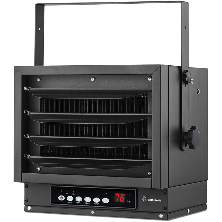 VisionAir 14.5 In. 6250/7500W 7108 Btu 1500 Sq-Ft. Ceiling Mount Heater