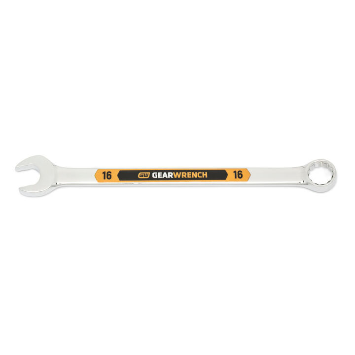 GEARWRENCH 16mm 12 Point Hi-Viz Long Pattern Combination Wrench
