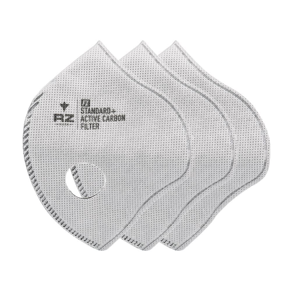 RZ Mask F1 Active Carbon Filters Medium 3pk, large image number 2