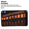 Klein Tools Ratcheting Combination Wrench Set Metric 8 Pieces, small image number 2