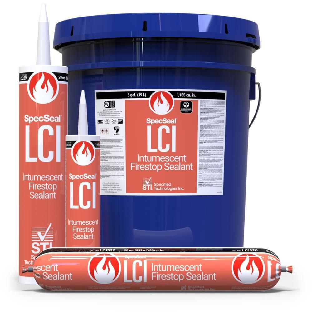 Specified Technologies Inc SpecSeal LCI Intumescent Firestop Sealant 12pk, large image number 5