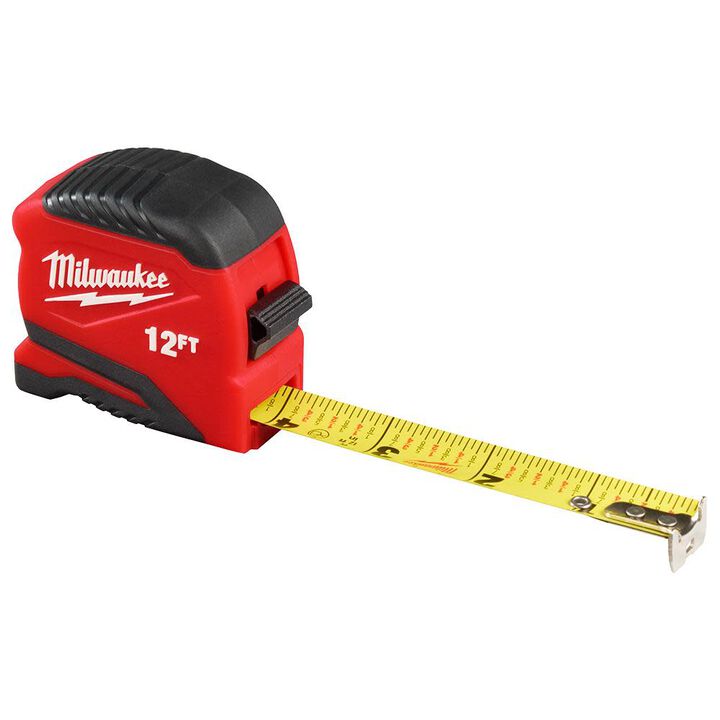 Milwaukee 12 Ft. Compact Tape Measure