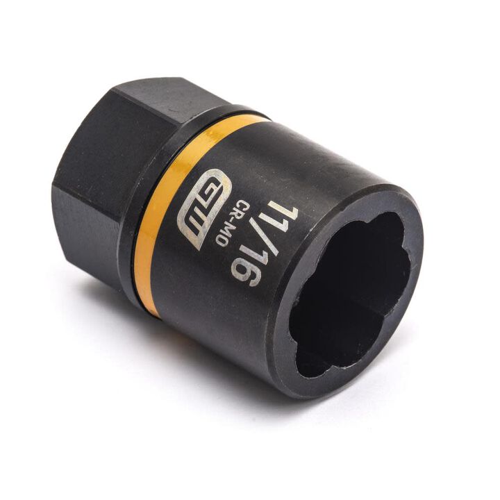 GEARWRENCH 3/8 Drive Bolt biter Impact Extraction Socket 11/16in