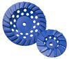 Diamond Products Star Blue 7 Inch Single Row Segmented Turbo Diamond Cup Grinder for Concrete, small image number 1