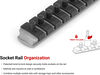 Tekton 1/4 Inch Phillips/Slotted Bit Socket Set, 8 Piece #0-#3, 1/8-5/16 in, small image number 5