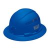 Klein Tools Full Brim Style Vented Hard Hat Blue, small image number 1