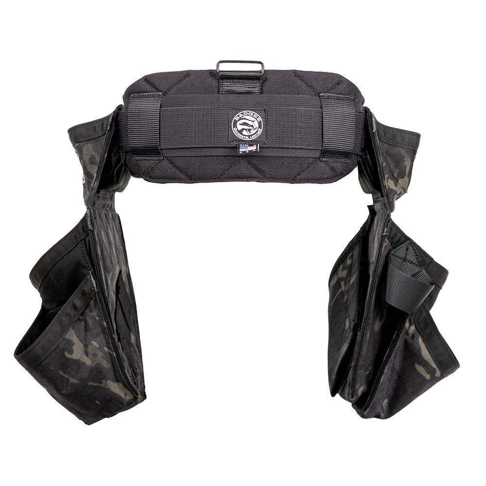 Badger Tool Belts Side-By-Side Carpenter Belt, Black Camo, Large, large image number 5