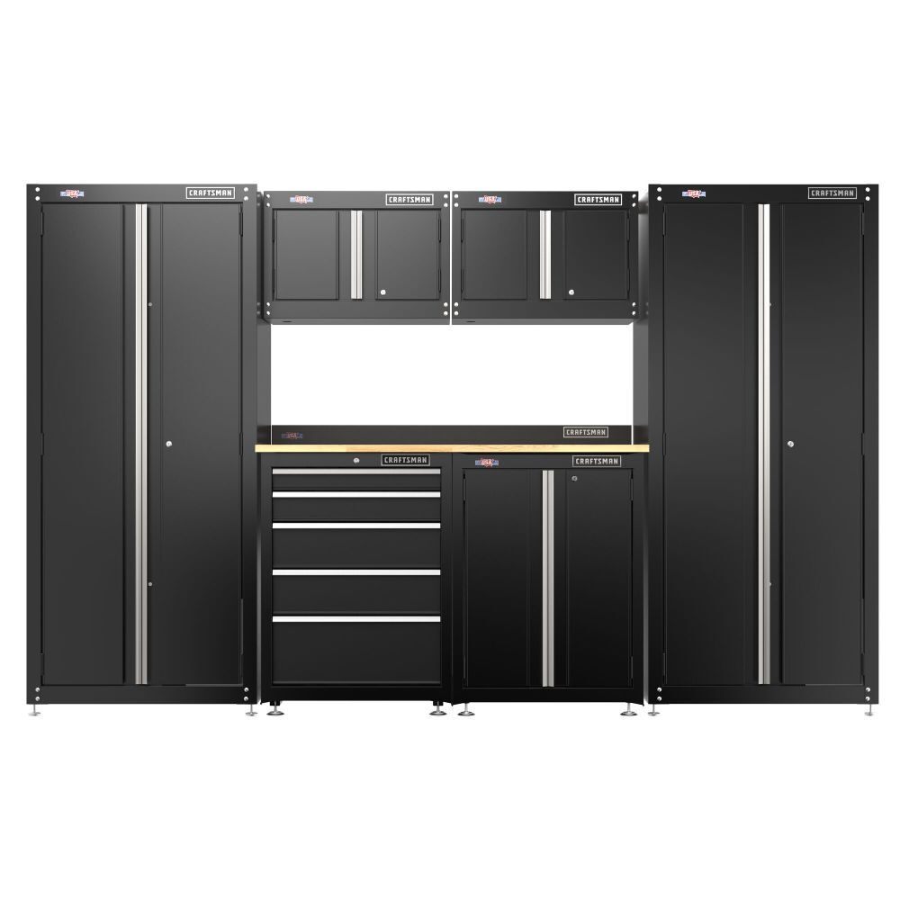 CRAFTSMAN S2000 Series 18 Inch Tall Wall Cabinet, Black, large image number 10