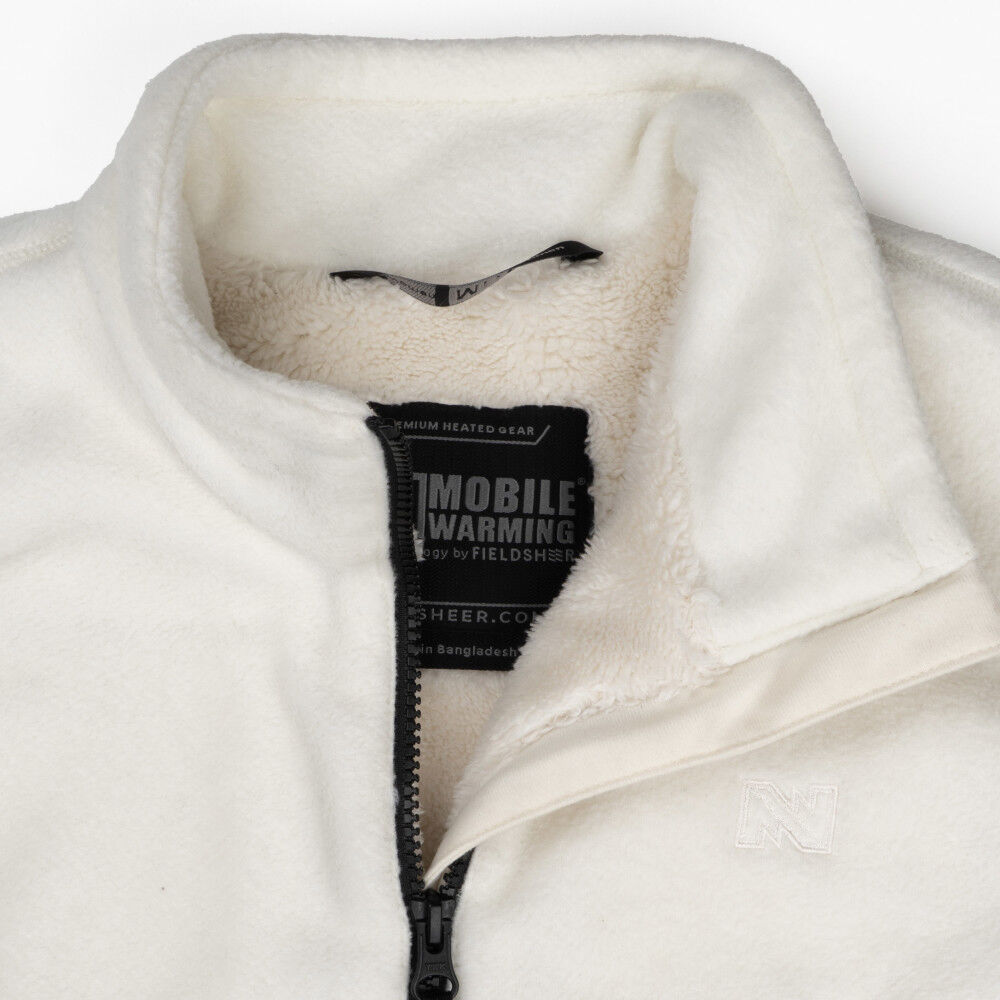Mobile Warming Trek 2.0 Fleece Heated Vest Kit 7.4V Womens Cream Large, large image number 6