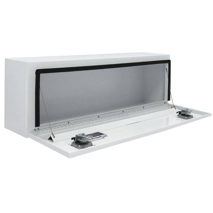 Better Built 60in Hi-Side Truck Box Single Door Steel White, large image number 1