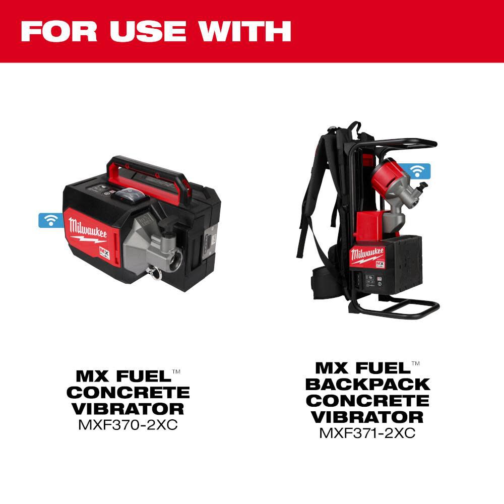 Milwaukee 1-1/4 Inch Concrete Vibrator Head, large image number 2