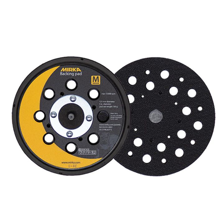 Mirka 5 Inch 28 Holes Grip Backup Pad, large image number 1